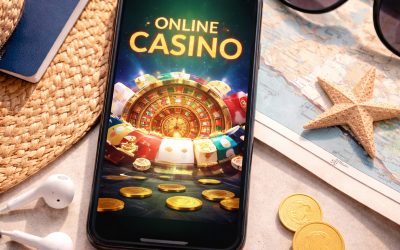 Kan du spille på nye online casinoer, mens du rejser?
